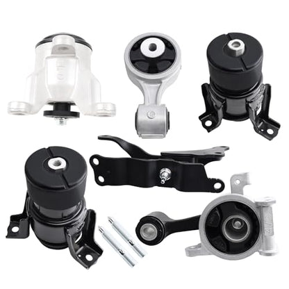 Engine Motor Transmission Mount Kit Compatible with Altima 2007-2012 - size: A4355HY A4356HY A7362 A4365HY A7363 A7361