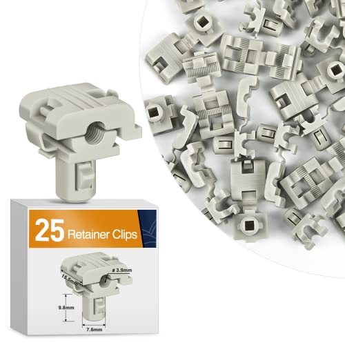 GOOACC 25Pcs Door Lock Rod Clip Tailgate Handle Rod Retainer - color: 25Pcs Door Lock Rod Clip 7.6mm