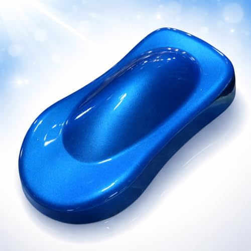 LiME LiNE Base Coat Maker Pigment Powder, Automotive Grade, Basecoat Metallic Blue Pearl - color: Metallic blue pearl