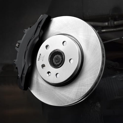 VEVOR Front and Rear Brake Kit Compatible with 2010-2017 Chevrolet Equinox, 2010-2017 GMC Terrain, Hollow Brake Rotors Ceramic Brake Pads Replacement Kit, 12.7 in Front Rotors, 12 in Rear Rotors - size: R-55174 + R-55178