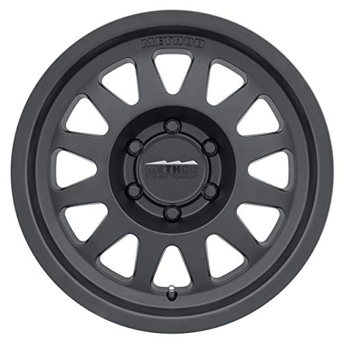 Method Race Wheels 704 Matte Black 17x8.5" 6x5.5", 0mm offset 4.75" Backspace, MR70478560500 - color: Matte Black, size: 17x8.5 inches, 6x5.5, 0/4.75"