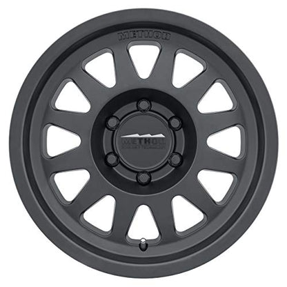 Method Race Wheels 704 Matte Black 17x8.5" 6x5.5", 0mm offset 4.75" Backspace, MR70478560500 - color: Matte Black, size: 17x8.5 inches, 6x5.5, 0/4.75"