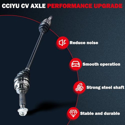 CCIYU CV Axle Shaft for Ford Escape 2016-2019 Rear NCV11168 - size: 17-9586
