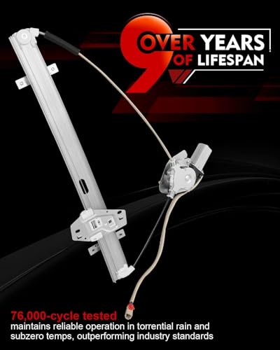 Front Right Passenger Side Power Window Regulator with Motor for:-Honda Odyssey 1999 2000 2001 2002, for Odyssey 99 00 01 02, 2 Pins Connector Replace# ‎‎72210S0XA04 660121 741011 82010154