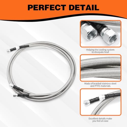 6AN 70" Cooler Line kit Compatible with TR6060 AOD 4L80E TH350