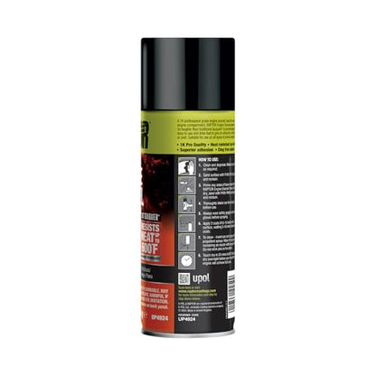 RAPTOR Engine Enamel, Automotive Spray Paint, Fat Black - color: Fat Black, style: Engine Enamel