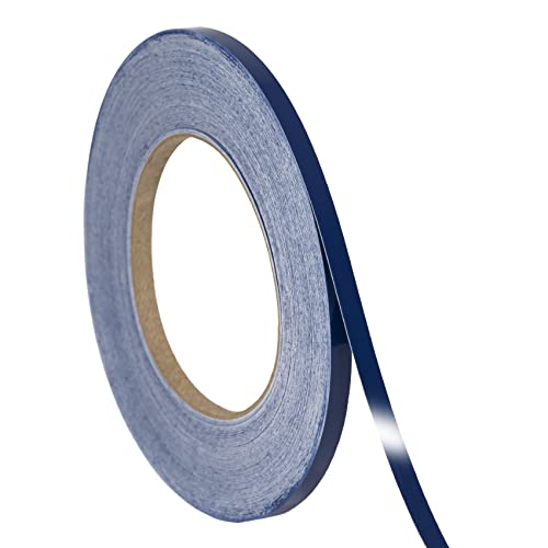 ORACAL 651 Vinyl Pinstriping Tape - Stripe Decals, Stickers, Striping - 1/4" Dark Blue - color: Dark blue, size: 1/4" x 150ft
