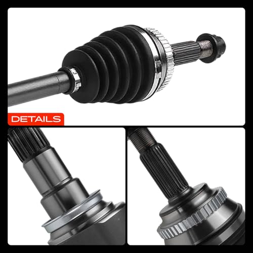 A-Premium Set of 2 Front CV Axle Shaft Assembly - style: Front Driver and Passenger Side
