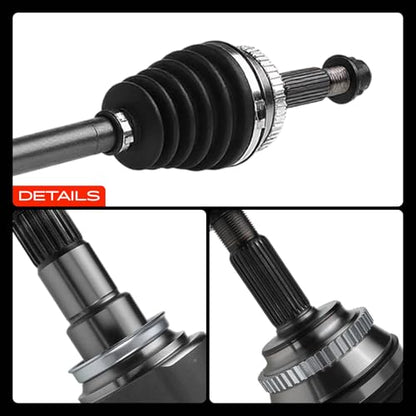 A-Premium Set of 2 Front CV Axle Shaft Assembly - style: Front Driver and Passenger Side