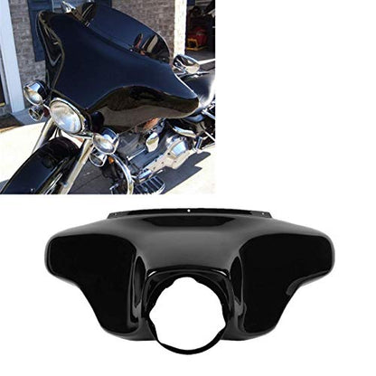 TCMT Batwing Inner & Outer Cowl Fairing Fit For Harley Touring Street Glide FLHX Electra Glide Ultra Classic FLHT FLHTC FLHTCU 1996-2013 (Inner & Outer Fairing) - color: Black Fairing Set#1