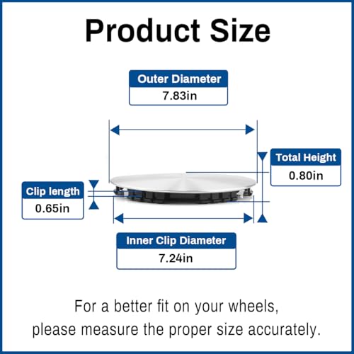 Wheel Center Caps for Chevy 16" Wheel Suburban 1500 Blazer Express Van Suburban Tahoe 1992-1999 Center Hubcaps, 9593887 9593888 15040220, 5 Spokes, 1 PC