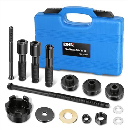 DNA Motoring Wheel Bearing Puller Tool Kit Compatible with 2000-2020 Most Harley Davidson Motorcycles, Wheel Bearing Removal and Installation Tool for 0.75" 1" 25mm Bearings, TOOLS-00557 - style: fit 00-20 Davidson