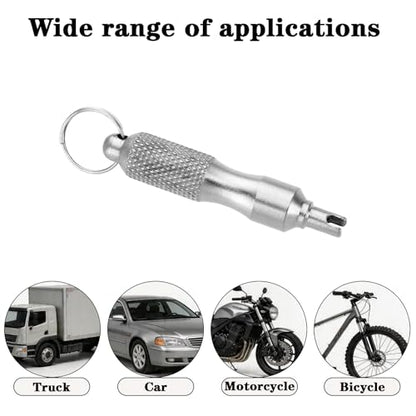 2 PCS Valve Stem Removal Tool & Valve Core Tool - Tire Valve Stem Tool