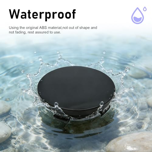 4 PCS Car Wheel Center Hub Cover, ABS Snap-in Wheel Center Protective Cover, 60 MM Outer 56 MM Inner Diameter Rim Hub Caps, Universal for Most Cars (Black) - color: Black