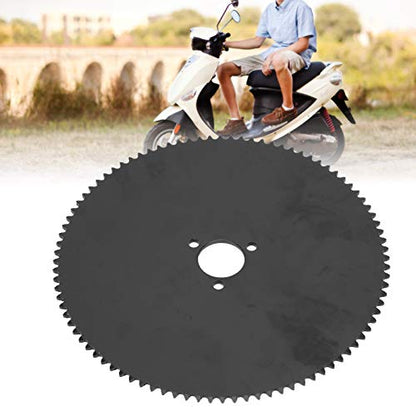 Alomejor Chain Sprocket 25H 92T Steel Rear E Motorcycle Scooter Replacement - 3 Hole Design 159 * 63mm