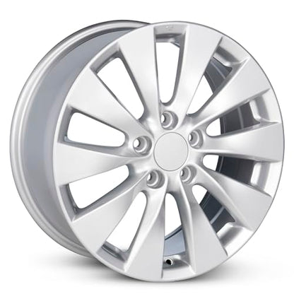 For 2013-2015 Honda Accord 17 Inch Painted Silver Rim - OE Direct Replacement - Road Ready Car Wheel