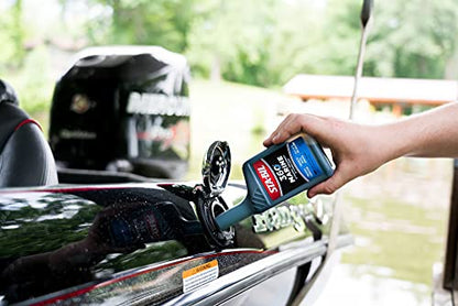 STA-BIL 360 Marine Ethanol Treatment & Fuel Stabilizer - Full Fuel System Cleaner - Fuel Injector Cleaner - Removes Water- Protects Fuel System - Treats 100 Gallons - 10 Fl. Oz. (22241) (Pack of 2) - size: 10 oz. (Pack of 2)