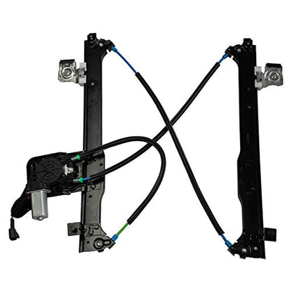 Rear Passenger Side Power Window Regulator Assembly w/Motor Fits Silverado - size: Rear Passenger Side (RH)