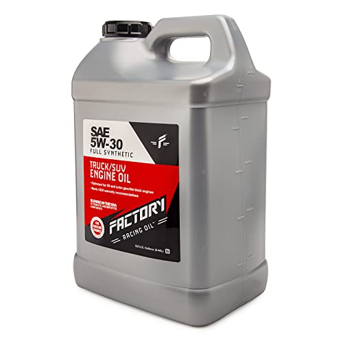 Factory Racing Oil SAE 5W-30 Full Synthetic Truck Oil, API SP GF-6A, 2.5 Gallons - size: 2.5 Gallons - 5W-30