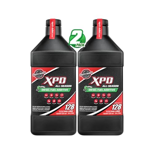 Opti-Lube XPD All-Season Diesel Additive, 2-Quart Pack, Treats 256 Gal - size: 2 Quarts