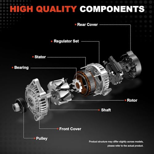11340 Alternator Compatible with Nissan with Infiniti 150Amp 12V - size: 11340
