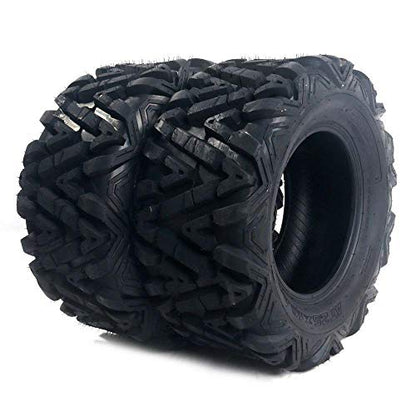 TUFFIOM 22x7-12 ATV Tires Set of 2 for All Terrains, Mud Sand Off-road ATV UTV Tire for Trail Vehicles, 6 PR, Deep Tread, Tubeless - size: 22 x 7.00-12 (2 pack)