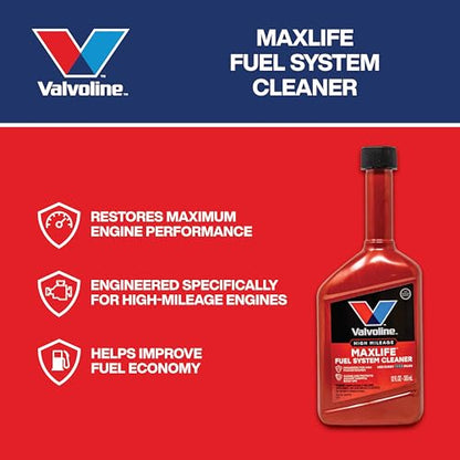 Valvoline MaxLife Complete Fuel System Cleaner, 12 oz