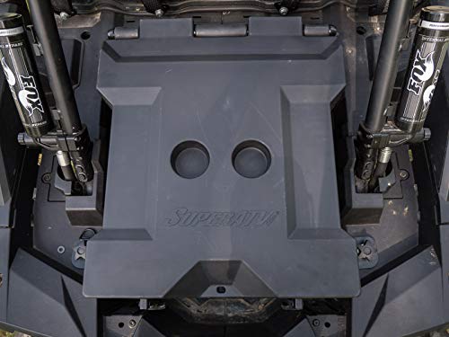 SuperATV Heavy Duty Insulated Rear Cooler/Cargo Box for Polaris RZR XP Models (See Fitment) | 50-Liter Capacity | Built in Drain Plug | Insulated to Keep Drinks Cold