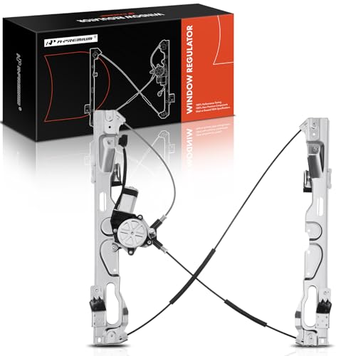 A-Premium Front Driver Side Power Window Regulator with Motor (2-Pin) - style: Front Driver Side (LH)