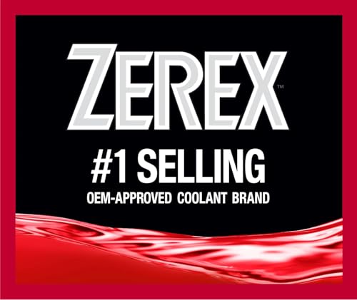 Zerex Asian Vehicle Red Antifreeze Coolant Concentrate 1 Gallon