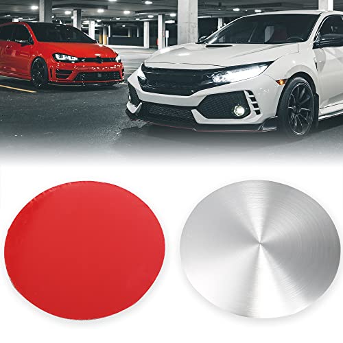 X AUTOHAUX 64.5mm Silver Tone Car Wheel Center Hub Caps 4pcs - size: 64.5mm