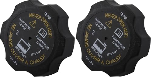 ACDelco GM Original Equipment RC111 18 P.S.I. Radiator Cap (Pack of 2) - size: 1 Count (Pack of 2)