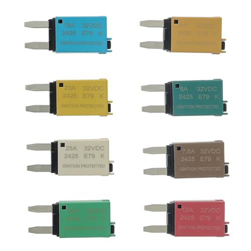 BOJACK ATM Manual Resettable Fuse Low Profile Mini Blade Fuses - style: E79