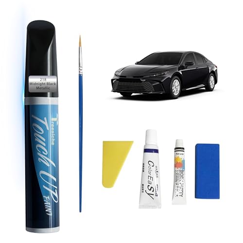 Midnight Black Metallic 218 Touch Up Paint for Toyota Exact Match - color: Midnight Black Metallic(218)