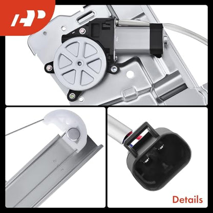 A-Premium Front Passenger Side Power Window Regulator with Motor (2-Pin) - style: Front Passenger (RH)
