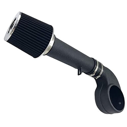 3.5-Inch Cold Air Intake Kit with Filter 1988-1995 Compatible for Chevrolet GMC C/K/R/V C1500 C2500 C3500 K1500 K2500 K3500 for Suburban 1500 2500 4.3L V6 5.0L 5.7L V8 (Black Tube & Black FIlter) - style: Black Tube & Black FIlter