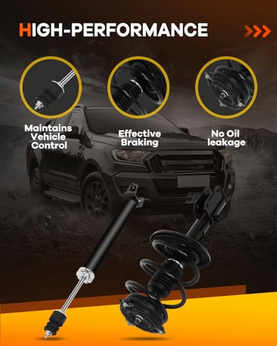 OCPTY Front Struts Rear Shock Absorbers for Nissan for Altima 2013-2017