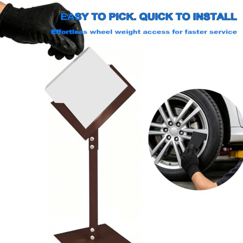 1/4oz Adhesive Stick on Wheel Weights, 715pcs, Gray - color: Silver-1