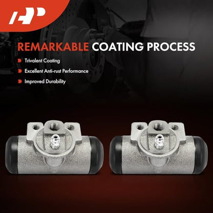A-Premium Rear Brake Wheel Cylinder Compatible with Chevrolet and GMC - style: Rear 2-PC