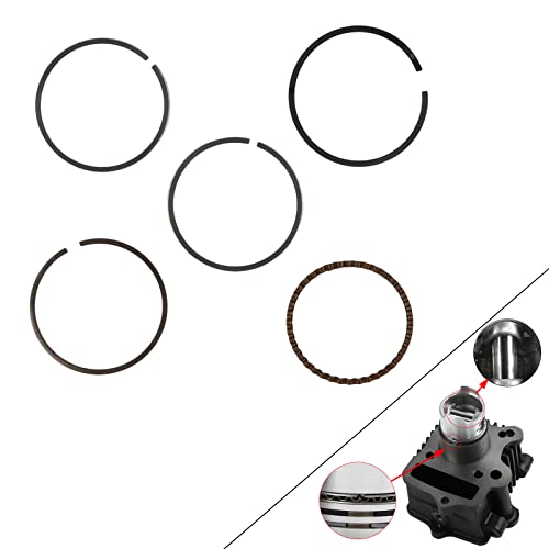 FLYPIG New Performance Big Bore 39mm Cylinder Rebuild Assembly Kit Cylinder Top End Repair Set Fit for Honda 50CC Z50 Z50R XR50 CRF50 Dirt Bike Go Kart