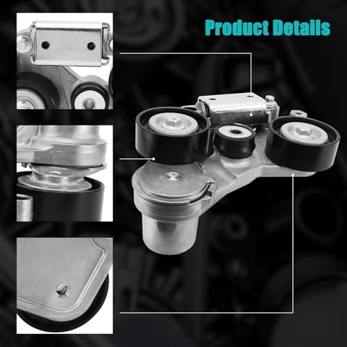 AULINK ‎12663047 Belt Tensioner Assembly with Pulley (2.4L L4)