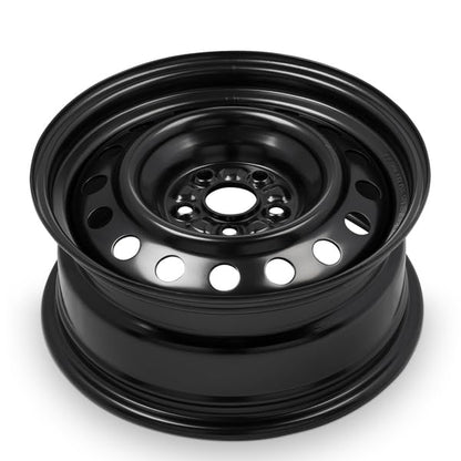 New OEM Replacement Wheel for 2019-2022 Toyota Corolla 15x6.5 inch Steel Rim Painted Black Fit 195/65R15 - size: 15x6.5 inch - Black
