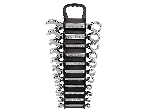 TEKTON Stubby Combination Wrench Set, 11-Piece | WCB92401 - size: 11-pc. (1/4 - 3/4 in.), style: Holder
