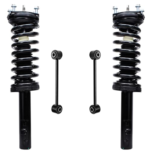 Detroit Axle - Front Strut Kit Replacement for 05-2010 Jeep Grand Cherokee - size: 4QS2400008/Sway Kit