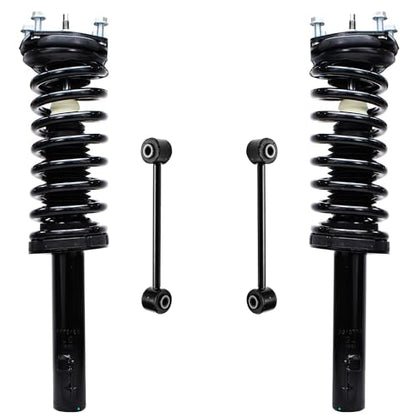 Detroit Axle - Front Strut Kit Replacement for 05-2010 Jeep Grand Cherokee - size: 4QS2400008/Sway Kit