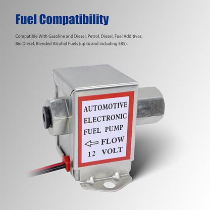 Solid State Fuel Pump Compatible with Case IH D72347 - style: D72347