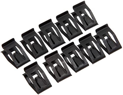 15 Pack Black Retainer Clips Universal Automotive Car Front Console Dash Dashboard Trim Fastener Rivet Clips for Ford Mazda Audi Toyota