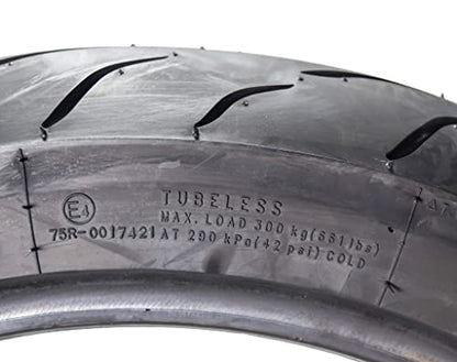 Kenda KM1 140/70R17 Sport Touring Motorcycle Tire 66H (140/70-17) - size: 140/70-17 R