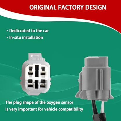 O2 Oxygen Sensor Heated Air Fuel Ratio Compatible with Subaru Forester XT Impreza WRX Legacy Outback Saab 9-2X 2.5L H4 Replace# 234-9120 - size: 234-9120
