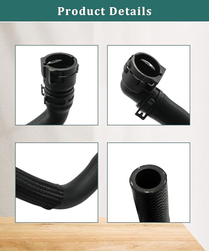 96958206 95492002 Heater Inlet &Outlet Hose Fits for Chevrolet Sonic 2013-2018, With Hose Connector, Replaces 95089363,95089364